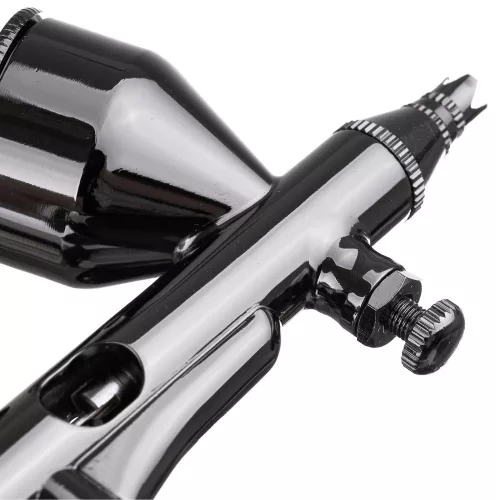 Airbrush Profesional pentru Pictură din Alamă Zincată cu Duza de 0,3 mm Technic X302 Gri