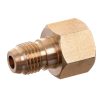 Adaptor Reductor Azot 1/4" SAE la G 1/4", Alamă pentru Sisteme de Răcire și Aer Condiționat Auto