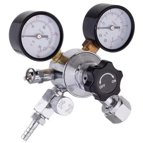 Reductor Dioxid de Carbon cu Supapă de Siguranță pentru Apă, Bere, Vin și Cidru - Model 2082