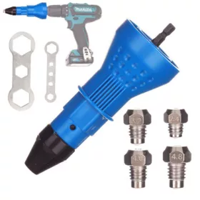   Adaptor pentru Șurubelniță TC Technic cu Funcție de Nituit - Compatibil cu Mașini de Găurit și Șurubelnițe