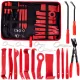 Set Profesional de Instrumente pentru Demontare Tapițerie Auto, 19 Piese, Nailon și Metal, Compatibil cu Audi, Volkswagen, Skoda, Seat, Mercedes, Ford