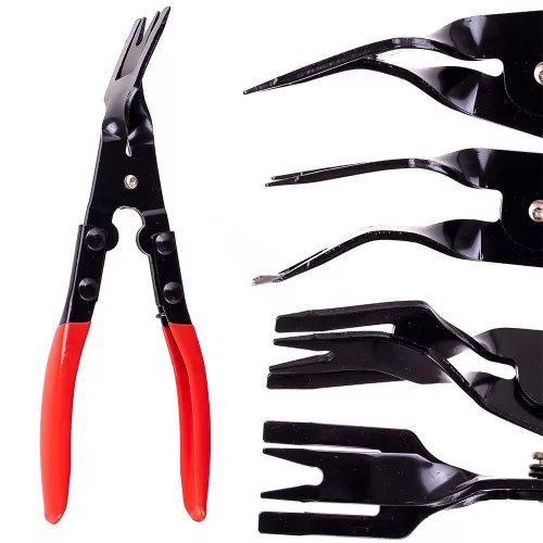 Set Profesional de Instrumente pentru Demontare Tapițerie Auto, 19 Piese, Nailon și Metal, Compatibil cu Audi, Volkswagen, Skoda, Seat, Mercedes, Ford