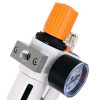 Bloc Complet de Pregătire Aer - Filtru, Separator de Apă, Uleiator 1/4" Technic FC2010-02-40, Presiune de Operare 0-10 bar, Debit Maxim 1500 l/min, Volum Rezervor 100 ml
