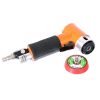 Polizor unghiular pneumatic excentric Technic PT942, diametru disc 50 mm, conector aer 1/4", consum aer 170 l/min, viteză maximă 15000 rotații/min, greutate ~0,7 kg, lungime 160 mm