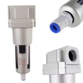   Filtru de aer, Separator de ulei, Dehidrator cu evacuare automată a apei 1" Technic AF5000-10D 20 microni