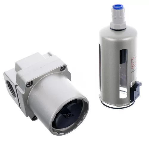 Filtru de aer, Separator de ulei, Dehidrator cu evacuare automată a apei 1" Technic AF5000-10D 20 microni