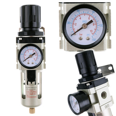 Reductor de Presiune 1/4" cu Filtru pentru Compresor - AW3000-02, 20 microni