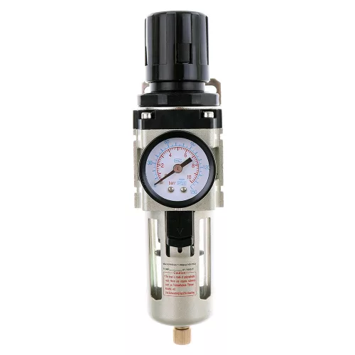 Reductor de Presiune 1/4" cu Filtru pentru Compresor - AW3000-02, 20 microni