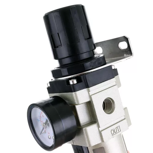 Reductor de Presiune 1/4" cu Filtru pentru Compresor - AW3000-02, 20 microni