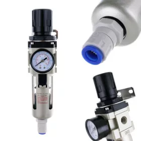   Reductor de Aer cu Filtru și Uscător Automat 1/4" pentru Compresor AW3000-02D