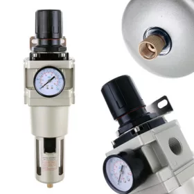   Regulator de Presiune cu Filtru de 3/4 Inch pentru Compresor, Model AW5000-06, 20 micrometri