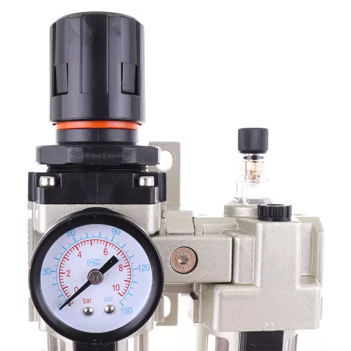 Unitate de Pregătire a Aerului - Filtru, Uscător, Regulator de Presiune, Lubrificator Technic AC3010-02 - 0,02 mm