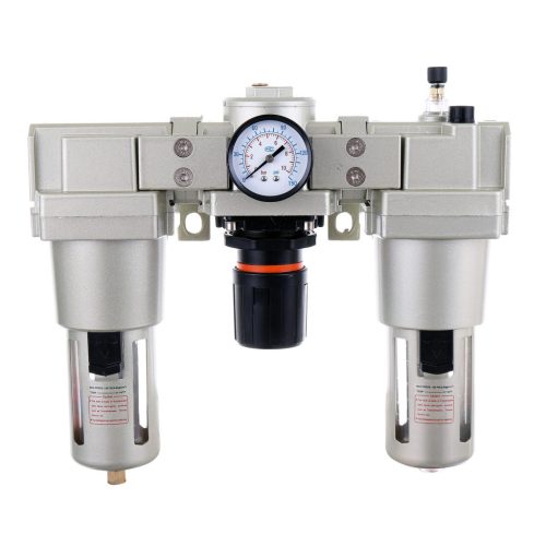 Unitate de Pregătire Aer - Filtru, Separator, Uleiator Automat și Regulator Presiune 1" Tehnic AC5000-10 - 20 Microni