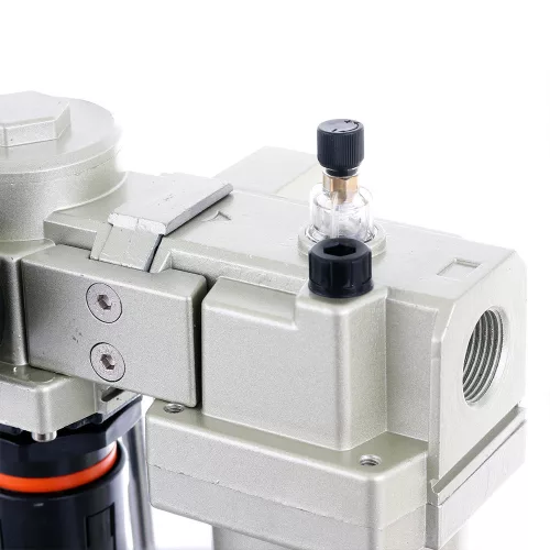 Unitate de Pregătire Aer - Filtru, Separator, Uleiator Automat și Regulator Presiune 1" Tehnic AC5000-10 - 20 Microni