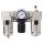 Unitate de Pregătire a Aerului - Filtru de Aer, Regulator de Presiune, Separator de Apă, Ungător Automat 1/2" Tehnic AC4000-04-20 Micron