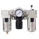 Unitate de Pregătire a Aerului - Filtru de Aer, Regulator de Presiune, Separator de Apă, Ungător Automat 1/2" Tehnic AC4000-04-20 Micron