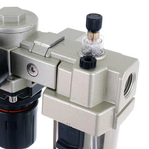 Unitate de Pregătire a Aerului - Filtru de Aer, Regulator de Presiune, Separator de Apă, Ungător Automat 1/2" Tehnic AC4000-04-20 Micron
