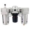 Unitate de Pregătire a Aerului - Filtru de Aer, Regulator de Presiune, Separator de Apă, Ungător Automat 1/2" Tehnic AC4000-04-20 Micron
