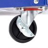 Carucior Robust cu 3 Polițe, Roți cu Rulmenți și Frâne, Suporturi pentru Scule - TC Technic