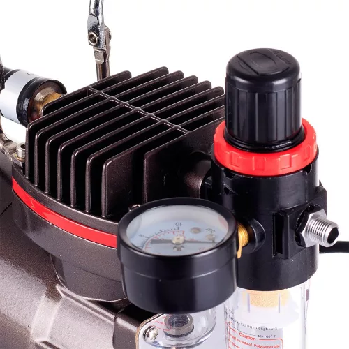 Compresor Profesional pentru Modelare TC Technic AS802, 1/5 CP, 3L, Fără Ulei, 230V