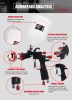 Pistol Pulverizator Premium Aeropro A610 LVLP 2,0 mm cu Consum Redus de Aer