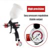 Mini Regulator de Presiune cu Manometru pentru Pistoale de Pulverizare Aeropro A613 Premium 1/4" (6.35 mm)