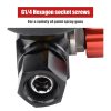 Mini Regulator de Presiune cu Manometru pentru Pistoale de Pulverizare Aeropro A613 Premium 1/4" (6.35 mm)