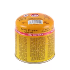   Cartuș Gaz Universal 7/16" Propan-Butan ELICO CAMP 190g cu Sistem OPRIRE-GAZ