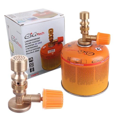 Făclie de Laborator Bunsen cu Cartuș de Gaz 300g - RK-5002
