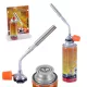 Arzător Gaz Forjastrălămpă Manuală Pentru Patron - 20,5 x 6 cm, Compatibil Propan-Butan, 1800°C