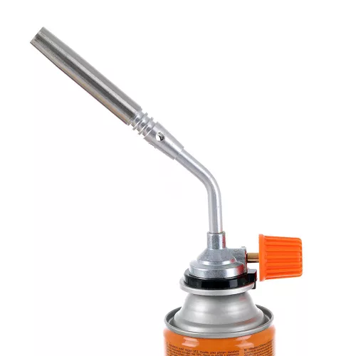 Arzător Gaz Forjastrălămpă Manuală Pentru Patron - 20,5 x 6 cm, Compatibil Propan-Butan, 1800°C