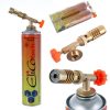 Arzător Foraj cu 2 Butelii de Gaz EliCo de 600ml
