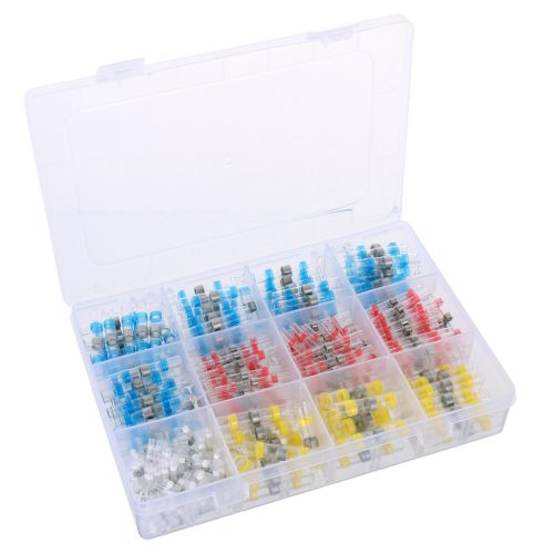 Set de Manșoane Termocontractibile cu Lipire pentru Conexiuni Impermeabile (400 bucăți) 0,25-6,0 mm² TC Technic SC400