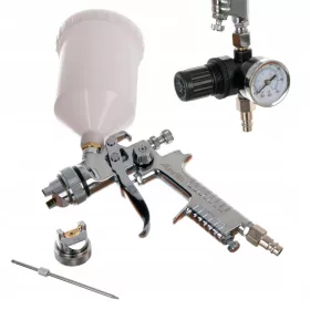   Auarita Tehnologie Volum Mare, Presiune Joasă (HVLP) H-827 Pistol de Pulverizare Vopsea, Set cu Duze de 1,4mm și 1,7mm