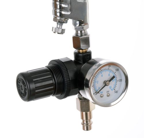 Auarita Tehnologie Volum Mare, Presiune Joasă (HVLP) H-827 Pistol de Pulverizare Vopsea, Set cu Duze de 1,4mm și 1,7mm