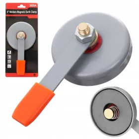  Suport Magnetic de Masă pentru Cablu de Împământare 500A, Diametru 85 mm, TC Technic MCEC86-500A