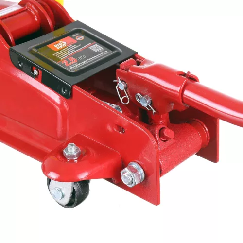 Cric Hidraulic Profil Jos Big Red T820011, Capacitate 2,5 Tone, Înălțime 85-380 mm