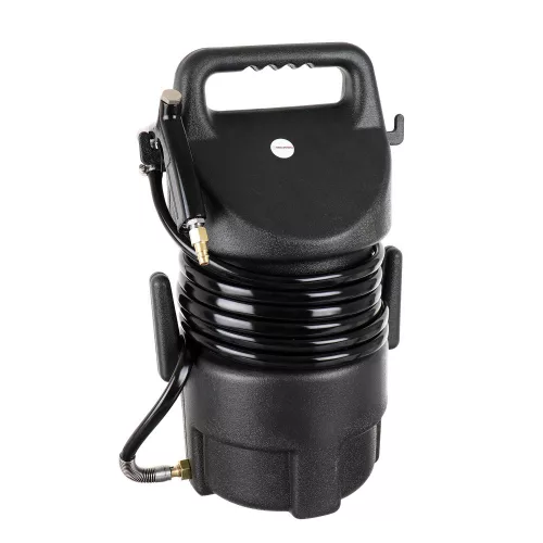 Set mobil de sablare cu duză ceramică Technic SB-10, capacitate rezervor 10 litri, presiune de lucru 4-6,5 bar, consum aer 120 l/min, lungime cablu 4,5 m
