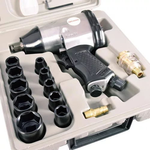 Set Chei Pneumatice pentru Montaj Roți cu Geantă de Transport 1/2" Technic AT-5004SG (340 Nm)