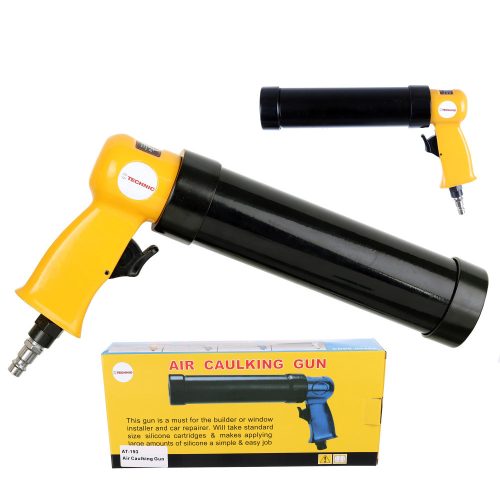 Pistol Pneumatic pentru Silicon Technic AT-193, Compatibil cu Majoritatea Cartușelor de Silicon, Dimensiuni Tub 210 x 55 mm, Cerință de Aer 168 l/min, Greutate 0,4 kg, Conexiune 1/4"