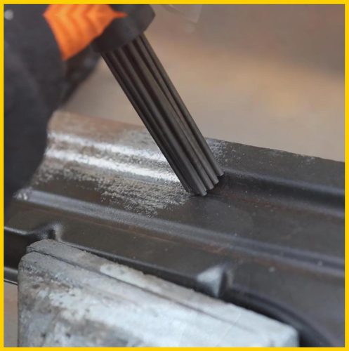 Pneumatic Ciocan cu Ace pentru Îndepărtarea Ruginii Technic AT-8039D, 19 Ace, 3,0 mm x 180 mm