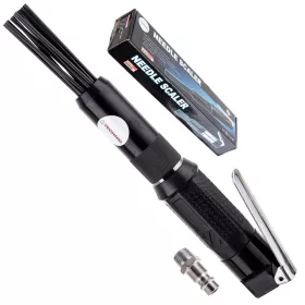   Pneumatice Ciocan cu Ace pentru Îndepărtarea Ruginii Technic AT-8039SG, 12 Ace, 3,0 mm x 125 mm, 113 l/min, 6,3 bar