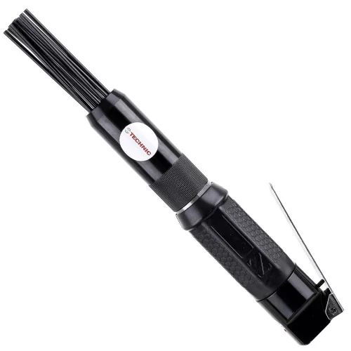 Pneumatice Ciocan cu Ace pentru Îndepărtarea Ruginii Technic AT-8039SG, 12 Ace, 3,0 mm x 125 mm, 113 l/min, 6,3 bar