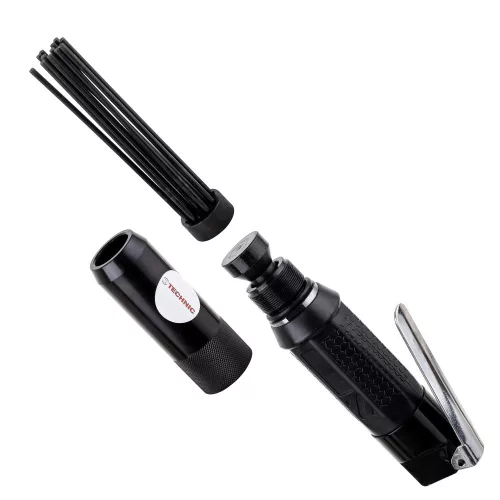 Pneumatice Ciocan cu Ace pentru Îndepărtarea Ruginii Technic AT-8039SG, 12 Ace, 3,0 mm x 125 mm, 113 l/min, 6,3 bar