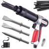 Ciocan Pneumatic cu 3 Capete de Daltă și Ace Tehnic NST-8039FA (Prindere Rotundă)