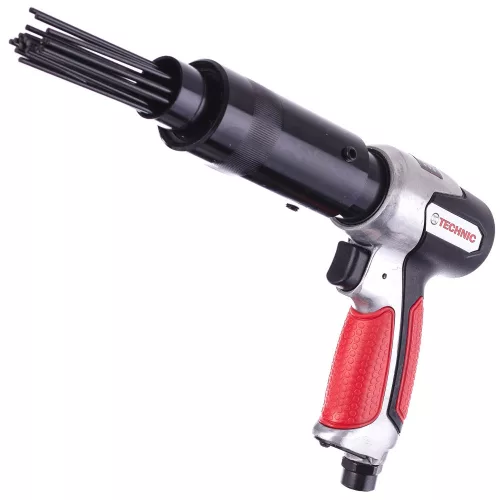 Ciocan Pneumatic cu 3 Capete de Daltă și Ace Tehnic NST-8039FA (Prindere Rotundă)