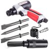 Ciocan Pneumatic cu 3 Capete de Daltă și Ace Tehnic NST-8039FA (Prindere Rotundă)