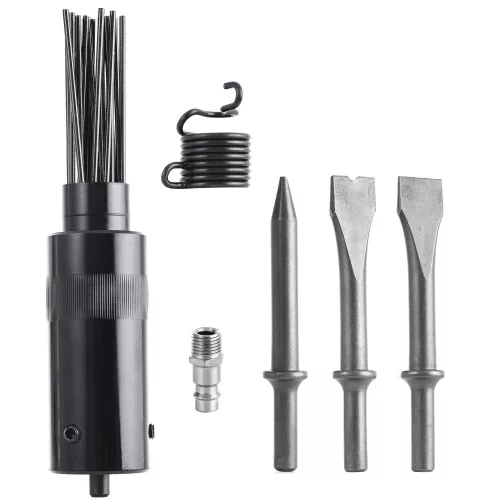 Ciocan Pneumatic cu 3 Capete de Daltă și Ace Tehnic NST-8039FA (Prindere Rotundă)