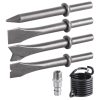 Ciocan Pneumatic Profesional cu 4 Dălți Technic AT-2070NR (Prindere Rotundă a Dălții)