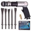 Ciocan rotopercutor pneumatic cu 5 dălți de 175 mm Technic AT-2060L